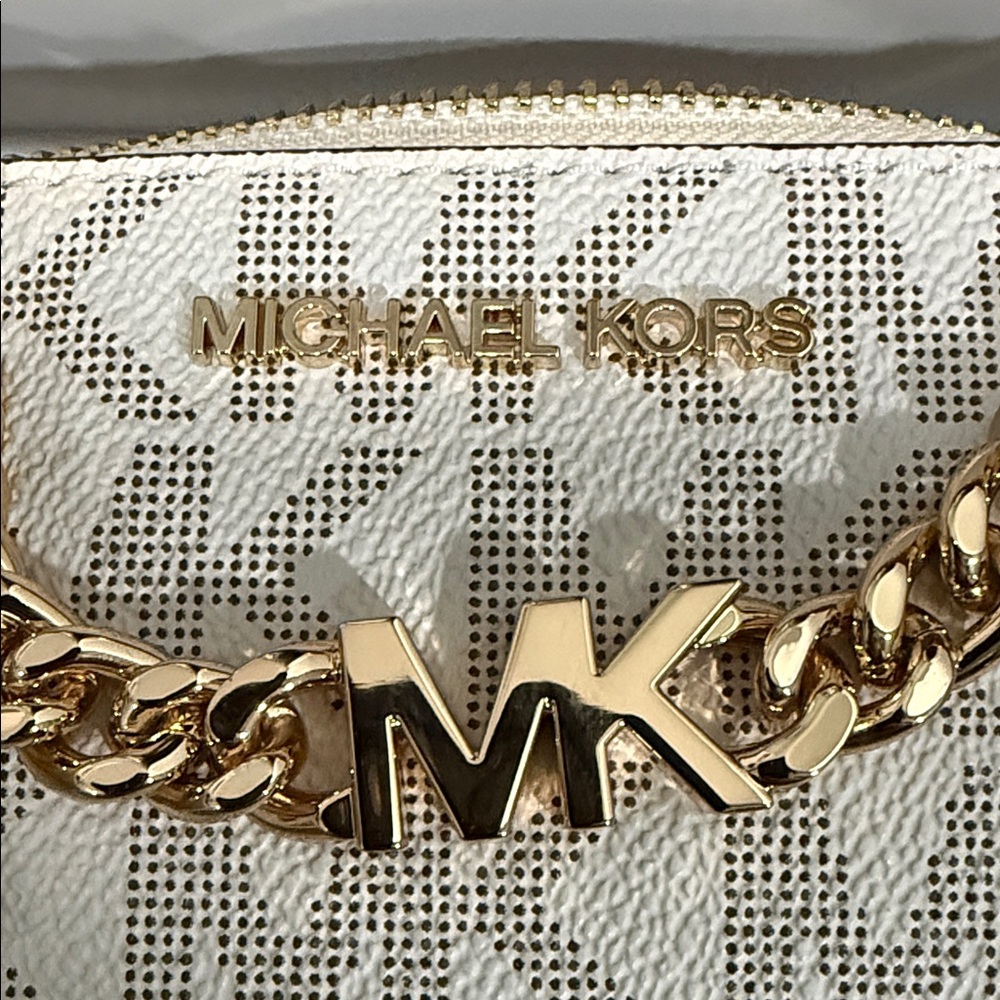 ✨ Michael Kors Jet Set Large Pouchette Clutch – NIB ✨ - Picture 4 of 5